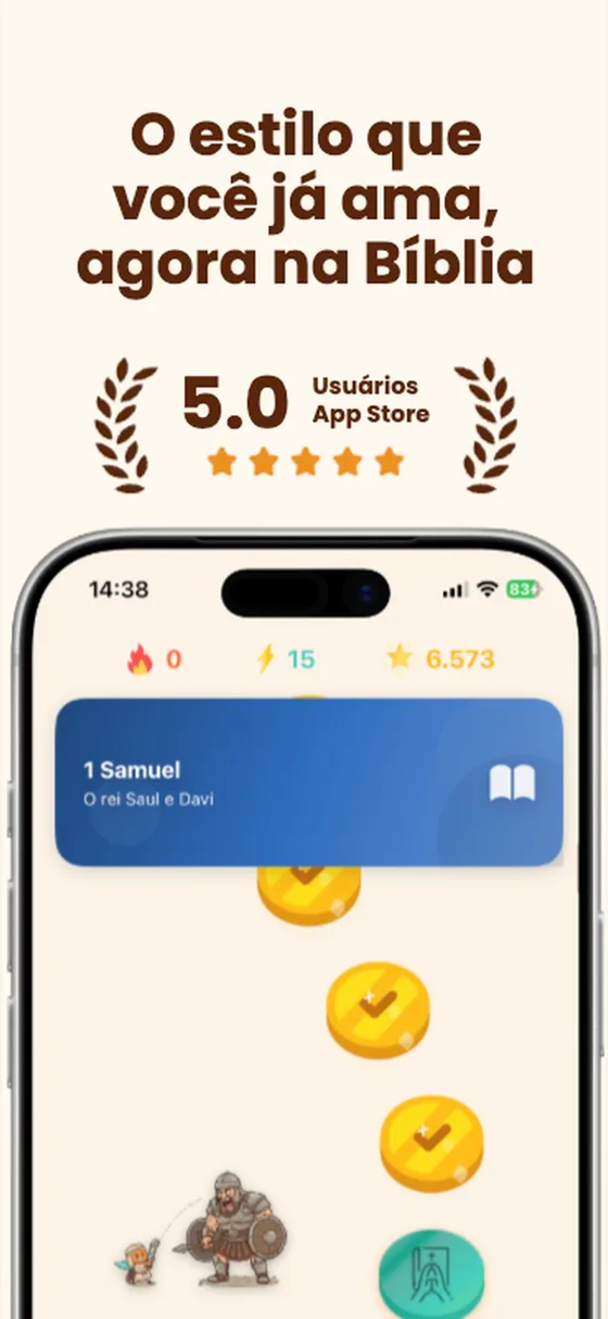 Arte de divulgação do Verbo na App Store